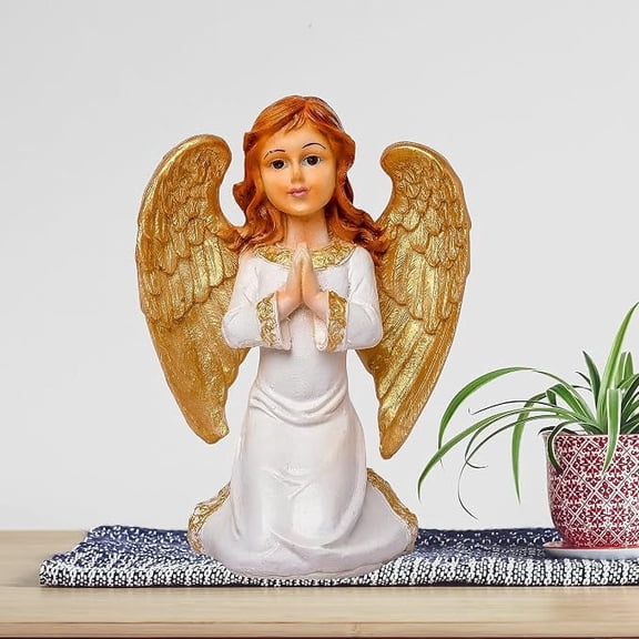 Angel Showpiece Idol Catholic Christian Wall Decorative Statue Figurine Home Decor Craft Gift