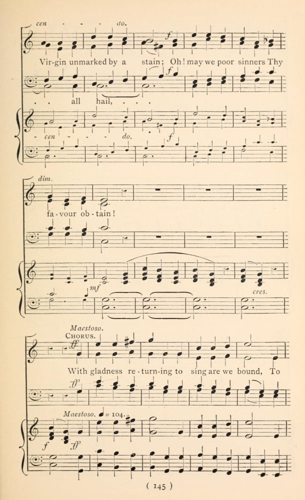 Angel & the Shepherds 8 Christmas Carols New & Old 1850 Canvas Art - (24 x 36)