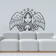 thumbnail image 1 of Angel with Roses Decal - 36 Inches, 1 of 1