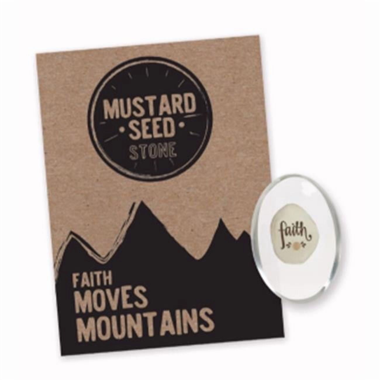 AngelStar  Stone-Mustard Seed & Faith 1.25 in.