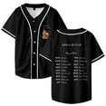 thumbnail image 1 of Angela Aguilar Libre Corazon Tour 2025 Baseball Jersey Shirt V-Neck Women Men Short Sleeve Streetwear Clothes, 1 of 3