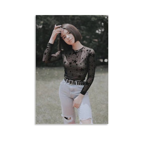 Angela Aguilar Sexy Rap Singer Art Poster Posters Art Print Wall Photo Paint Poster Hanging Picture Family Bedroom Decor Gift 16x24inch(40x60cm)