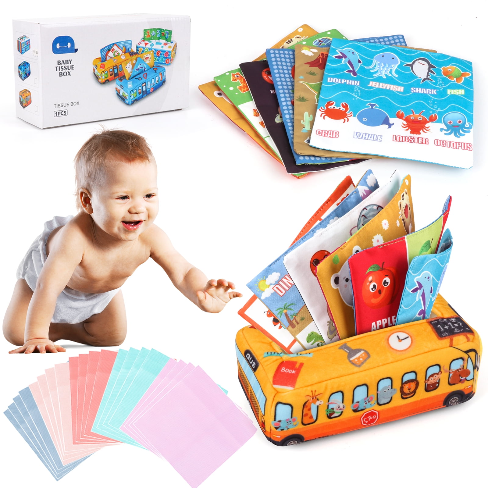 BLACK & WHITE SENSORY Box, Sensory Box, Newborn Sensory Toys, Montessori  Toys, Baby Sensory Box, Sensory Toys, Sensory Box for Babies 