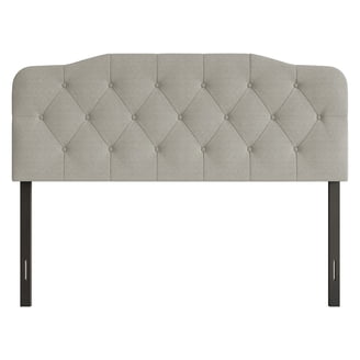 Home Design Hazard Queen Upholstered Headboard with Foam Padding and ...