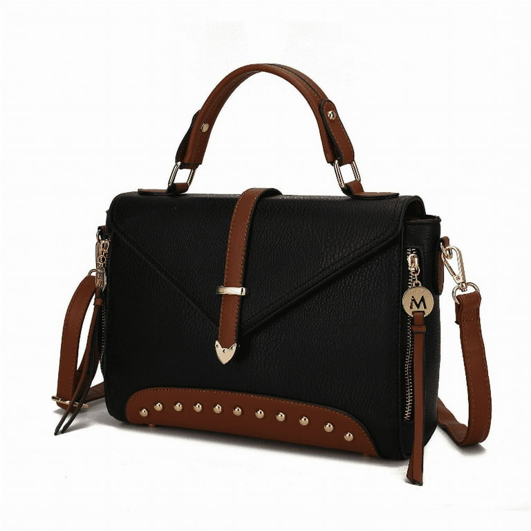Angela Color Block Satchel Bag Walmart