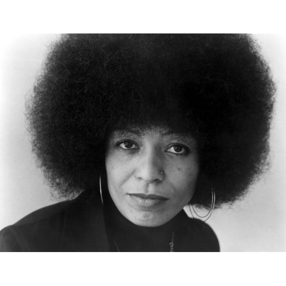 Angela Davis In 1975. Courtesy Csu Archives Everett Collection History (24 x 18)