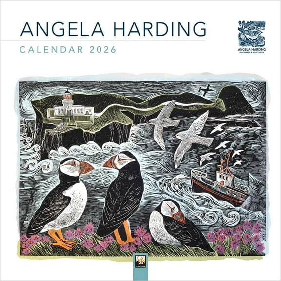 Angela Harding Wall Calendar 2026 (Art Calendar), (Paperback)