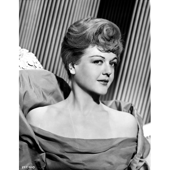 Angela Lansbury Looking Away at the Camera wearing a Dress Photo Print (24 x 30)
