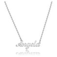 thumbnail image 1 of Angela Name Necklace, Personalized Name Pendant Necklace, Dainty Nevaeh Necklace Chain Jewelry Gifts for Women, 1 of 5
