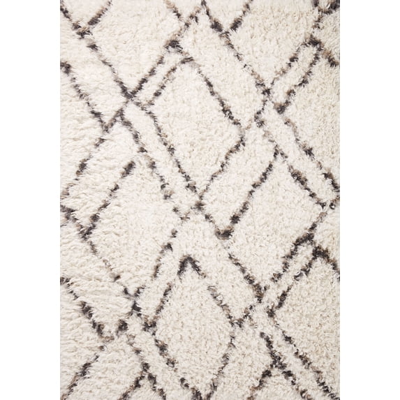 Angela Rose x Loloi Amira Ivory / Bark 9'-2" x 12'-6" Area Rug