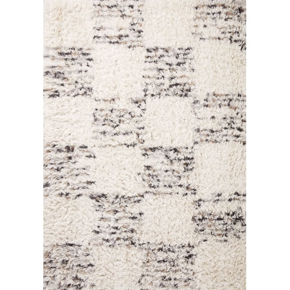 Angela Rose x Loloi Amira Ivory / Granite 5'-3" x 7'-6" Area Rug