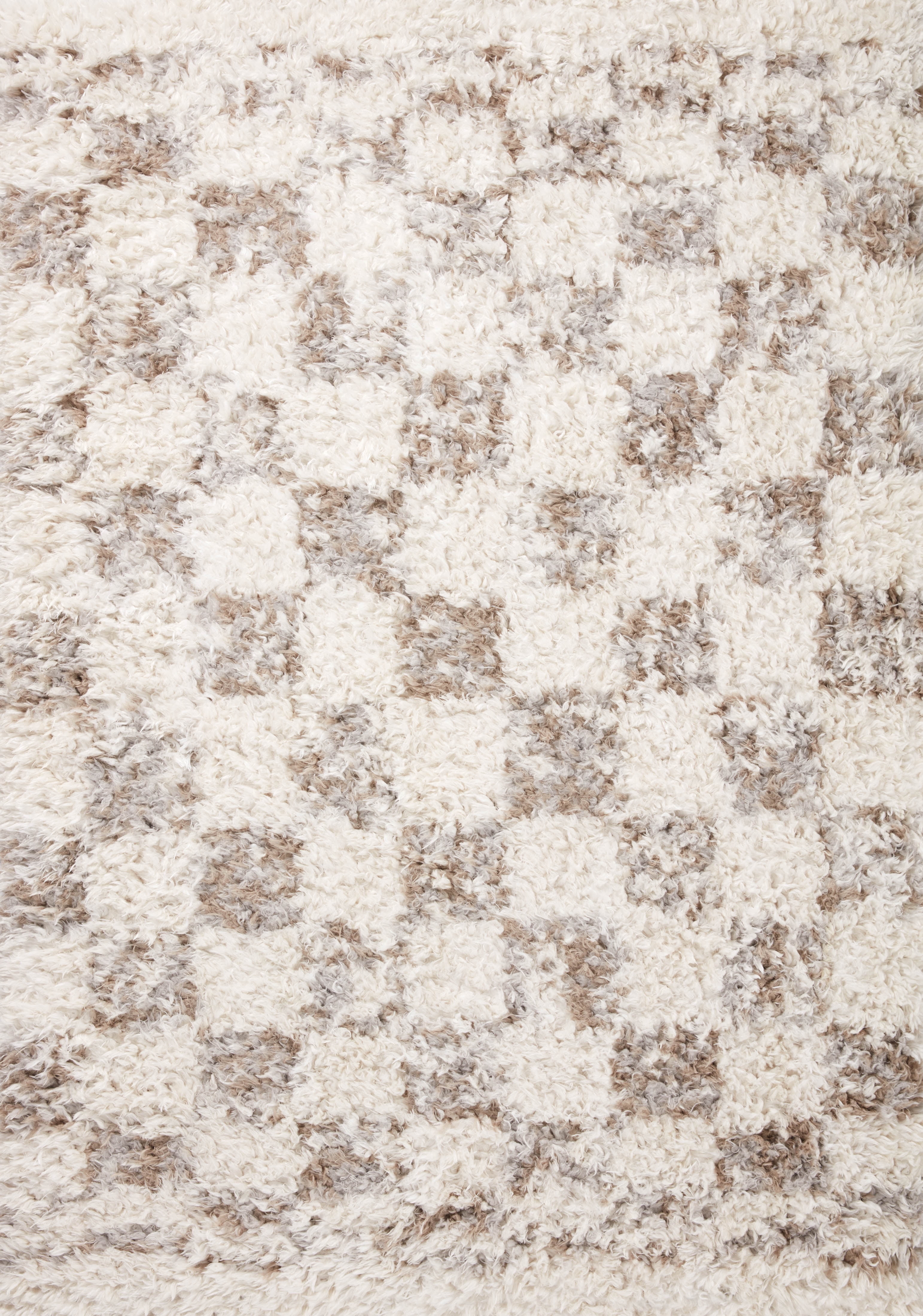 Angela Rose x Loloi Amira Ivory / Pebble 2'-7" x 10'-0" Runner Rug