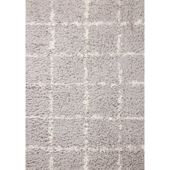 Angela Rose x Loloi Amira Silver / Ivory 9'-2" x 12'-6" Area Rug