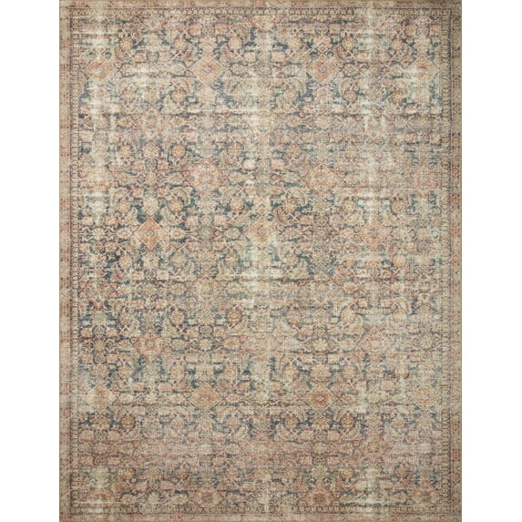 Angela Rose x Loloi Aubrey Navy / Multi 18" x 18" Sample Rug