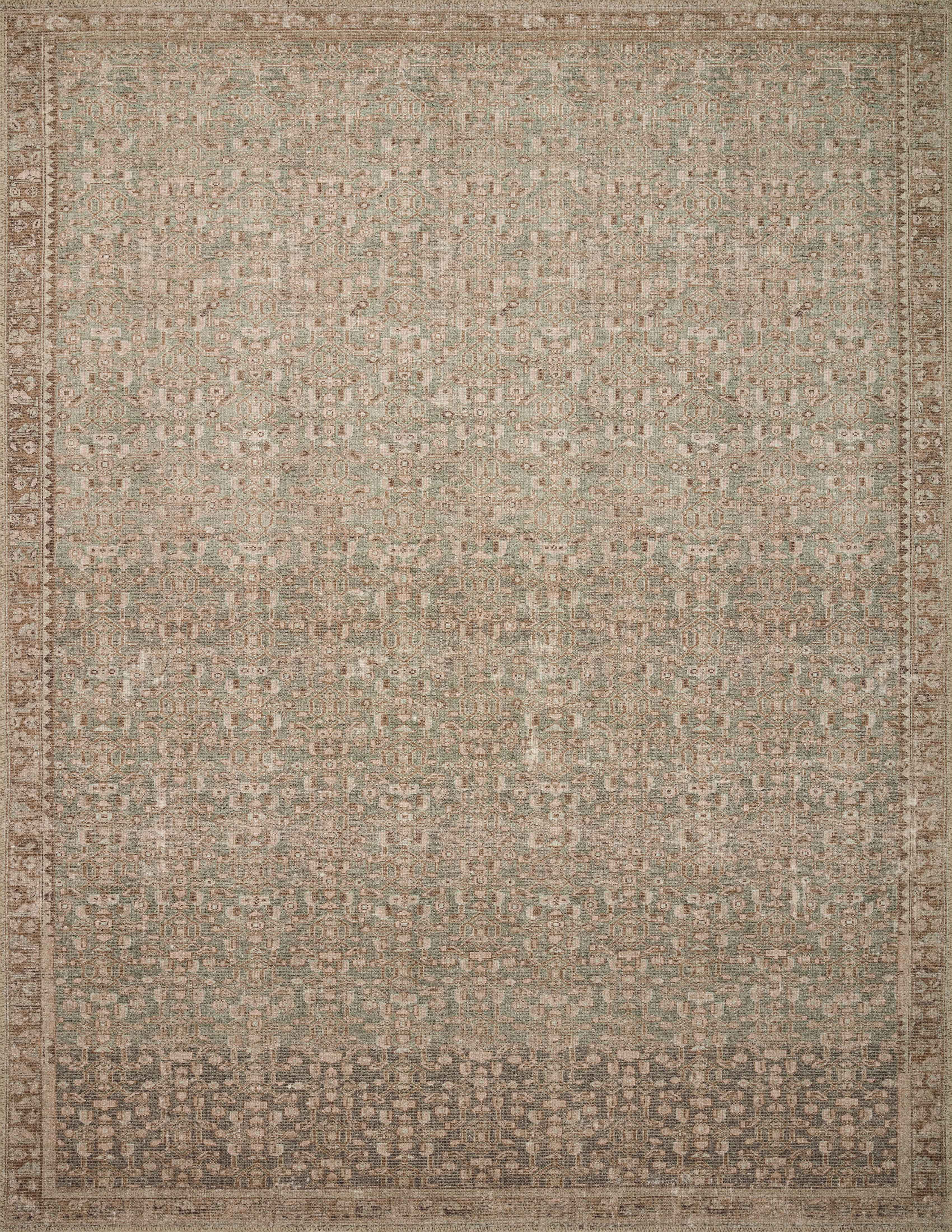 Angela Rose x Loloi Aubrey Sage / Bark 2'-6" x 7'-6" Runner Rug