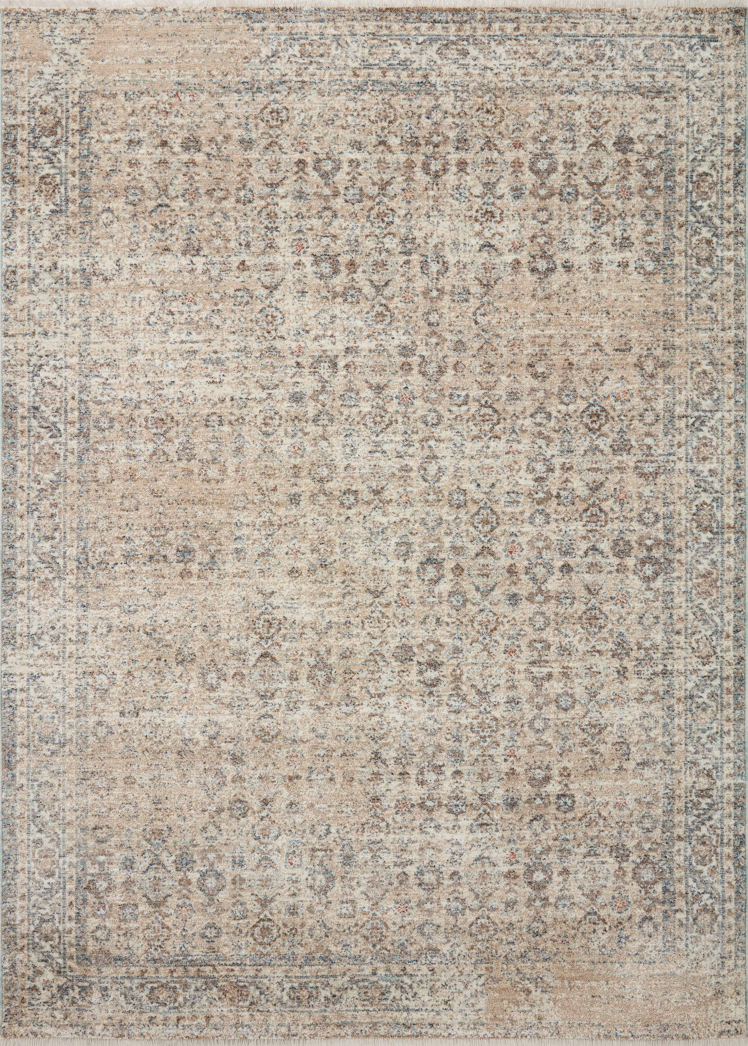 Angela Rose x Loloi Blake Beige / Denim 11'-6" x 15'-7" Area Rug