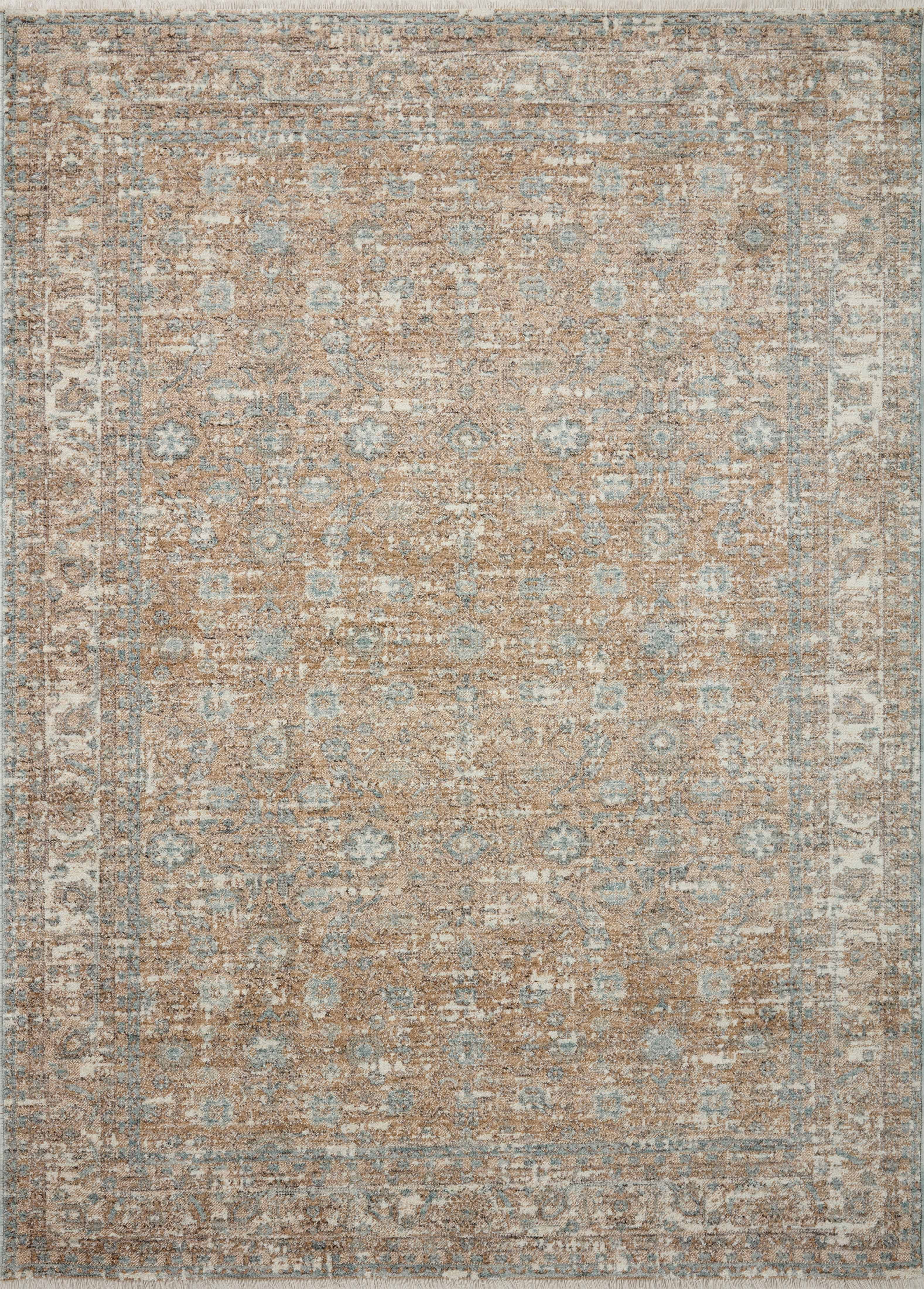 Angela Rose x Loloi Blake Sand / Sky 2'-7" x 10'-0" Runner Rug