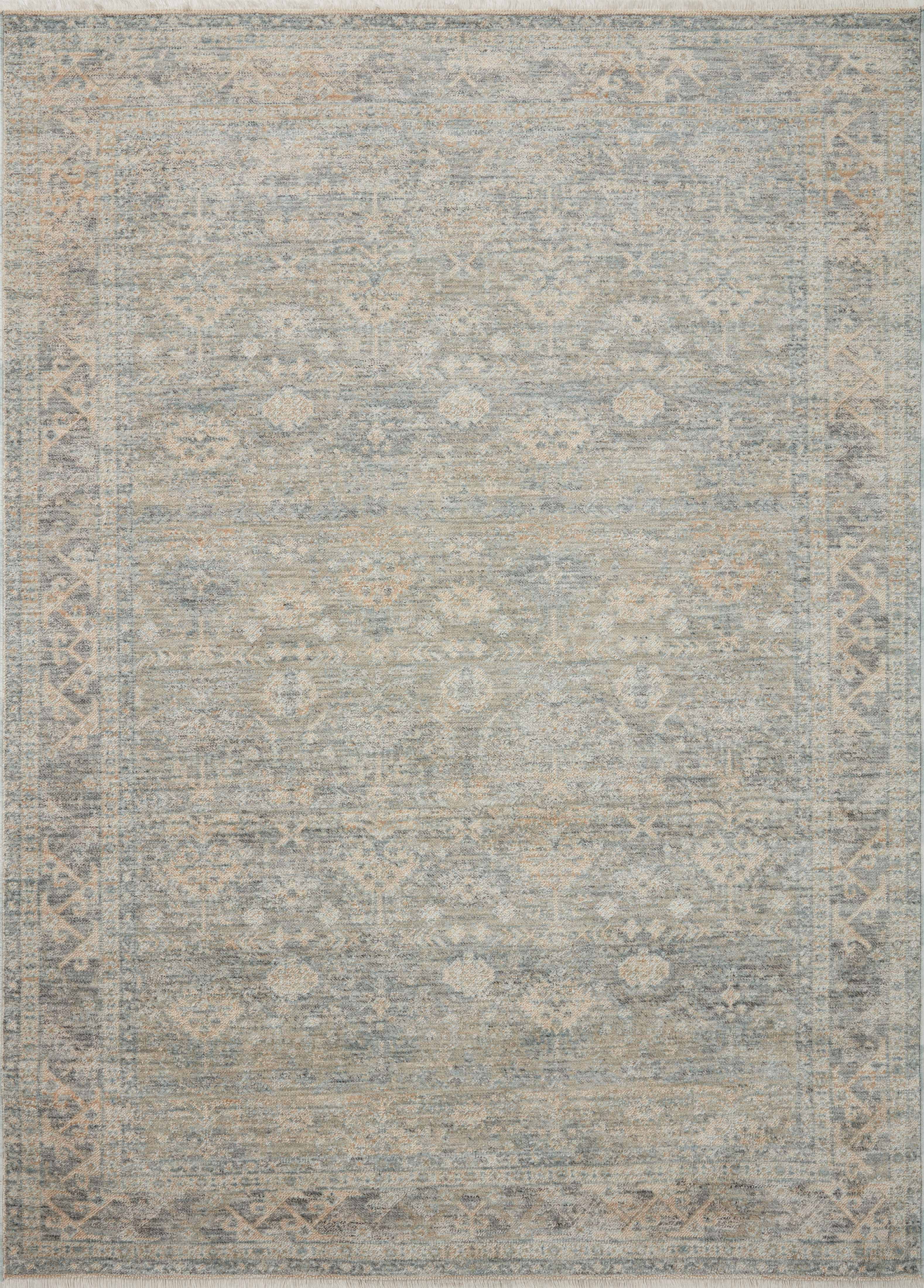 Angela Rose x Loloi Blake Sky / Beige 2'-7" x 13' Runner Rug
