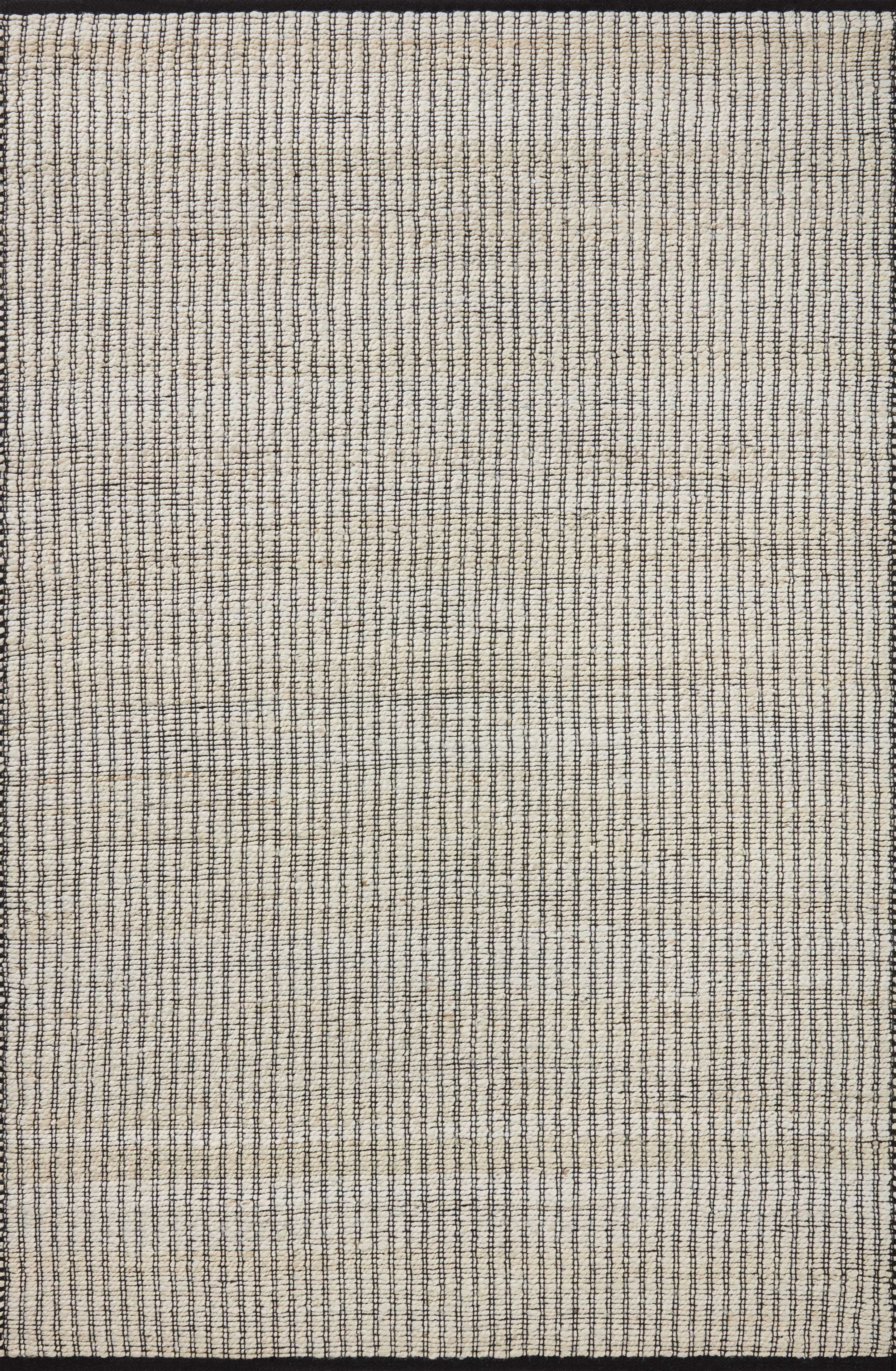 Angela Rose x Loloi Colton Ivory / Black 2'-6" x 8'-0" Runner Rug