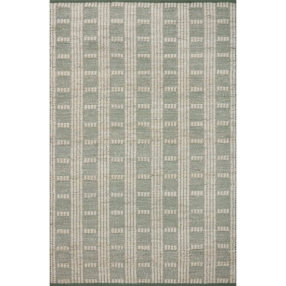 Angela Rose x Loloi Colton Ivory / Sage 18" x 18" Sample Rug
