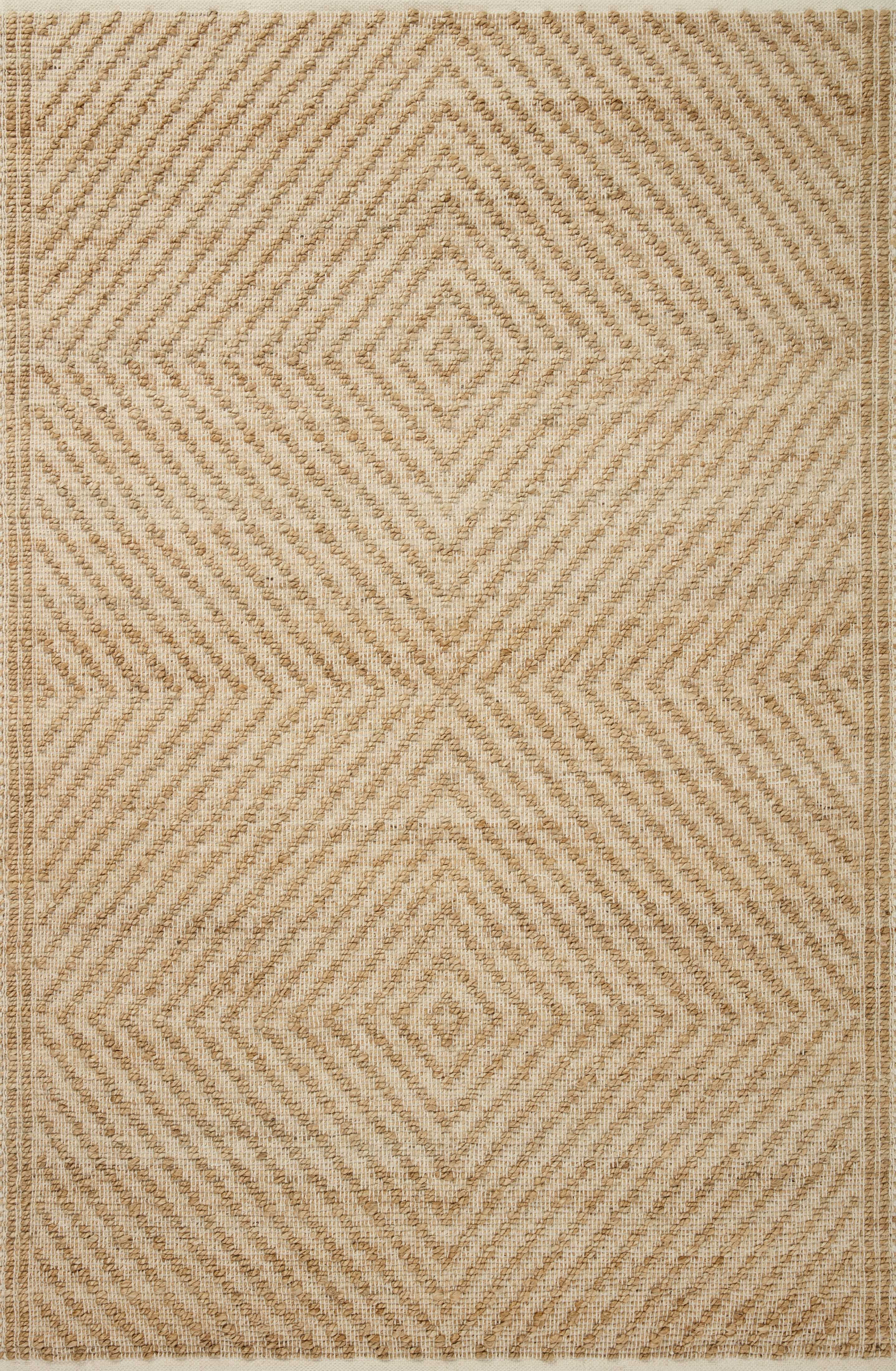 Angela Rose x Loloi Colton Natural / Ivory 4'-0" x 6'-0" Accent Rug