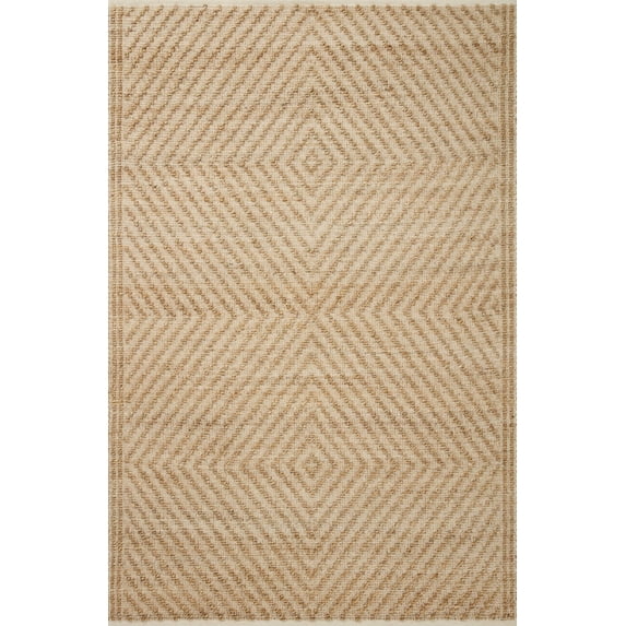 Angela Rose x Loloi Colton Natural / Ivory 4'-0" x 6'-0" Accent Rug