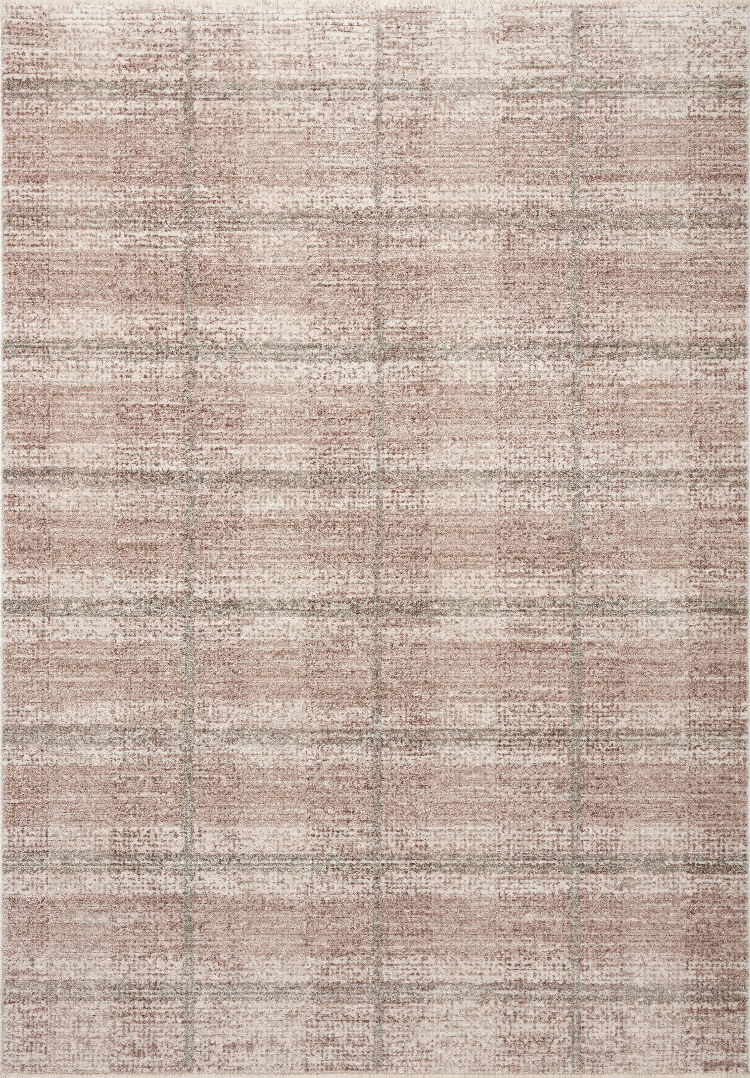 Angela Rose x Loloi Ember Clay / Mist 18" x 18" Sample Rug