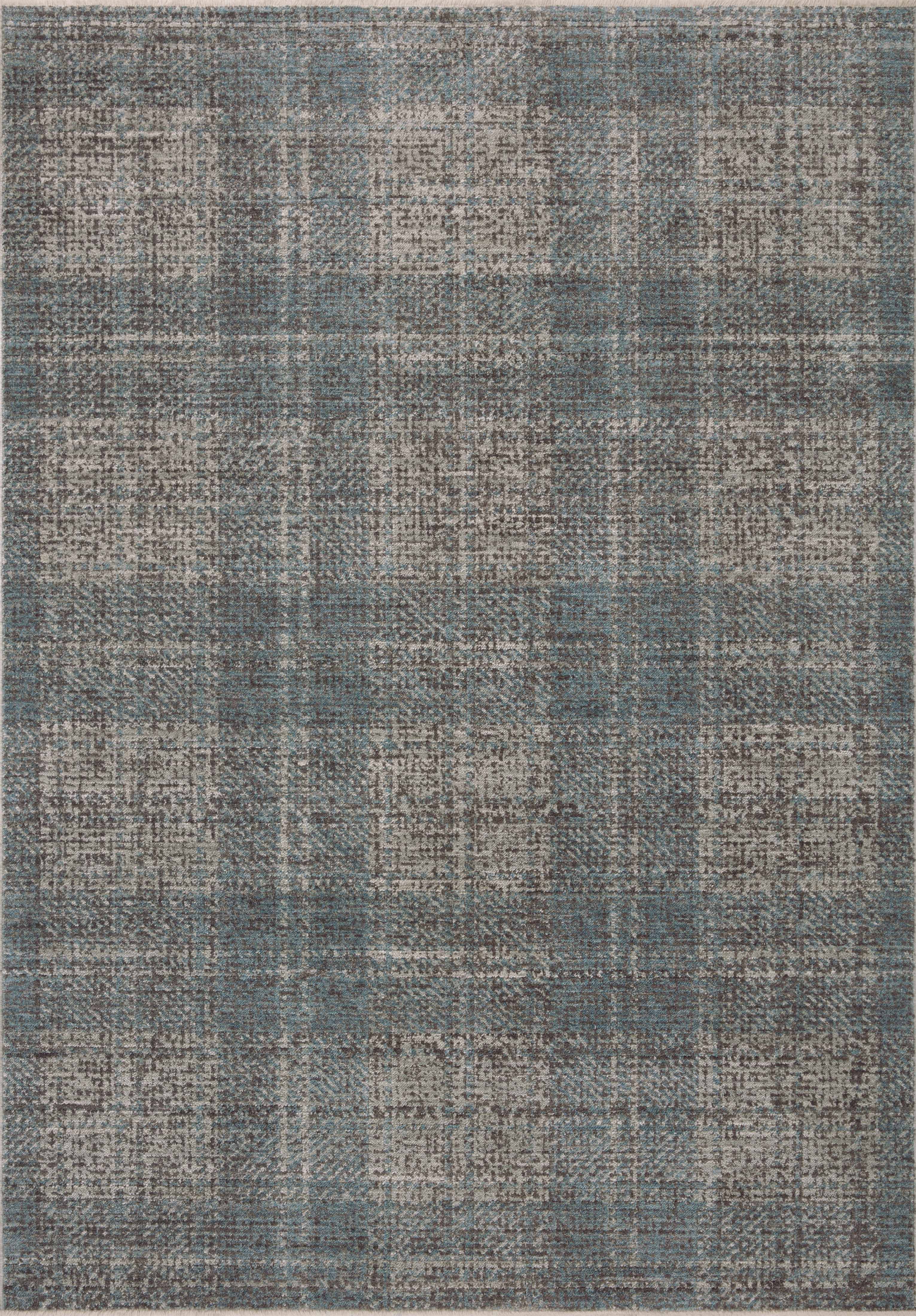 Angela Rose x Loloi Ember Denim / Charcoal 2'-7" x 7'-6" Runner Rug