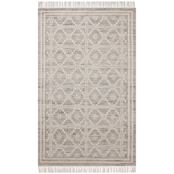 Angela Rose x Loloi Rivers Lagoon / Ivory 7'-9" x 9'-9" Area Rug