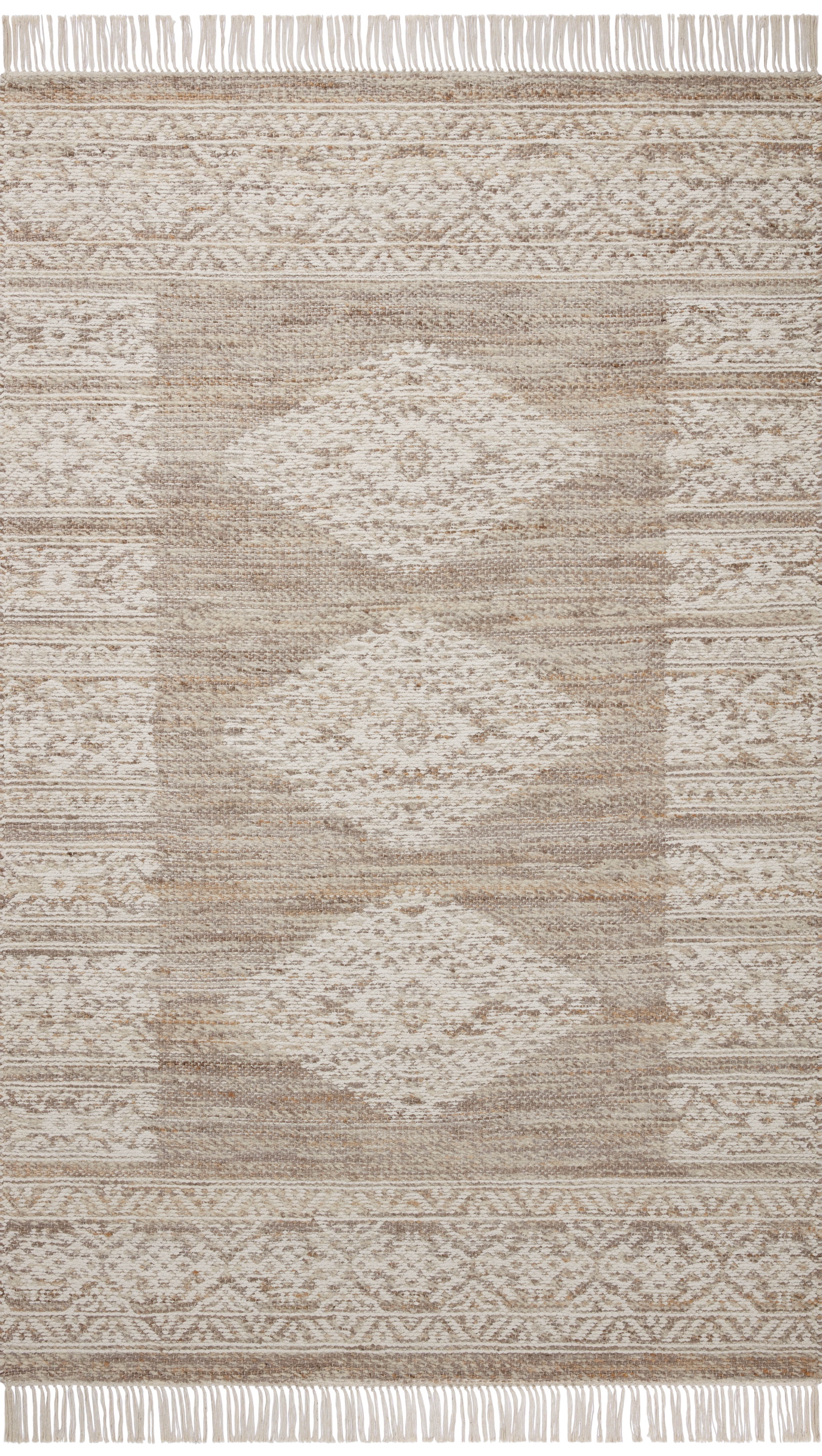 Angela Rose x Loloi Rivers Lilac / Ivory 5'-0" x 7'-6" Area Rug
