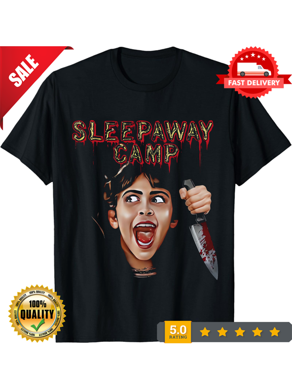 Angela Sleepaway Camp Retro 80's Horror T-shirt, CROWD FAVORIT-TH71785