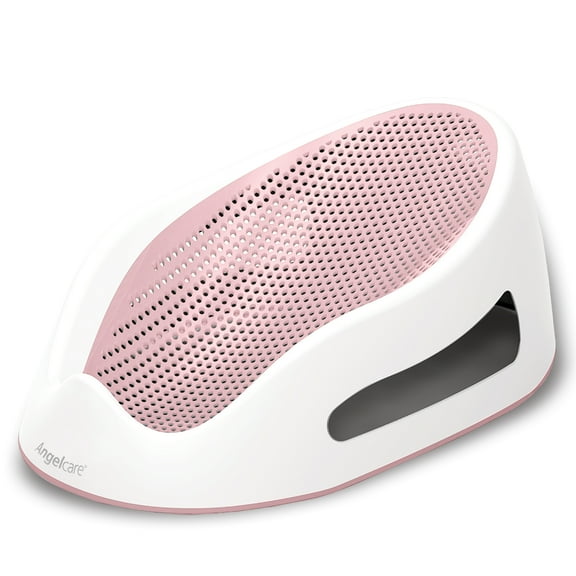 Angelcare Plastic Baby Bathtub Support Seat, Pink, Unisex, 1 Count