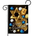 thumbnail image 1 of Angeleno Heritage G135063-BO 13 x 18.5 in. Happy Hanukkah Garden Flag with Winter Double-Sided Decorative Vertical Flags House Decoration Banner Yard Gift, 1 of 1