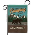 thumbnail image 1 of Angeleno Heritage G135223-BO Adventure Camping Outdoor 13 x 18.5 in. Double-Sided Decorative Vertical Garden Flags for House Decoration Banner Yard Gift, 1 of 1
