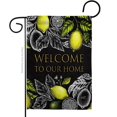thumbnail image 1 of Angeleno Heritage G135573-BO 13 x 18.5 in. Our Home Sweet Life Double-Sided Decorative Vertical Garden Flags - House Decoration Banner Yard Gift, 1 of 1