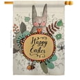 thumbnail image 1 of Angeleno Heritage H130328-BO Very Happy Easter Springtime Double-Sided Garden Decorative House Flag, Multi Color, 1 of 1