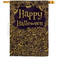 thumbnail image 1 of Angeleno Heritage H137594-BO 28 x 40 in. Mystical Halloween House Flag with Fall Double-Sided Decorative Vertical Flags Decoration Banner Garden Yard Gift, 1 of 1