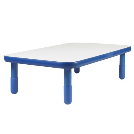 Angeles BaseLine® 48" x 30" Rectangular Table - Royal Blue with 14" Legs