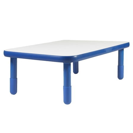 Angeles BaseLine® 48" x 30" Rectangular Table - Royal Blue with 16" Legs