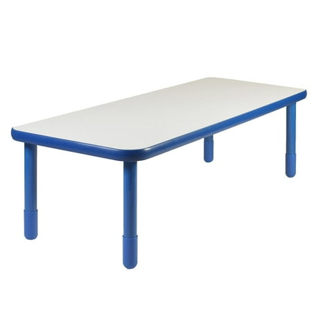 Angeles BaseLine® 72" x 30" Rectangular Table - Royal Blue with 22" Legs