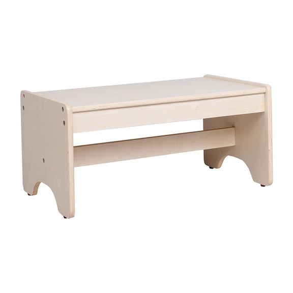 Childrens Factory Everyday Lounge Coffee Table for Toddlers Kids Reading Nook Table for Daycare, Preschool, Classroom & Playroom Furniture, DIY Assembly