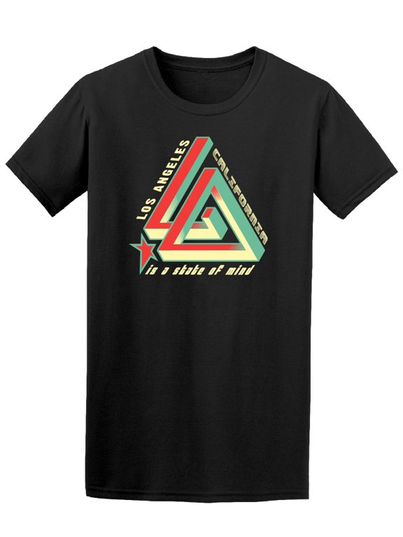 Angeles California State Of Mind Tee Men's -Image by Shutterstock