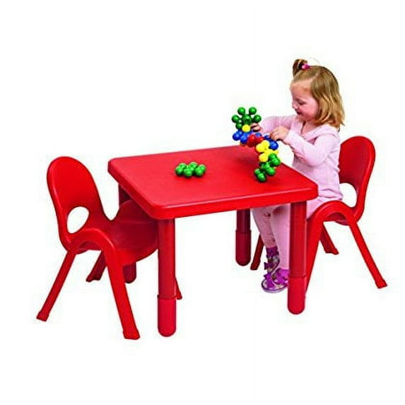 Angeles MyValue Candy Apple Red Table and Chair (Set of 2)