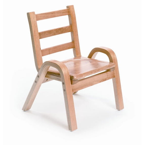 Angeles Solid Wood Classroom Chair