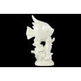 thumbnail image 1 of Angelfish Sculpture on Coral Pedestal Gloss Finish White, 1 of 2