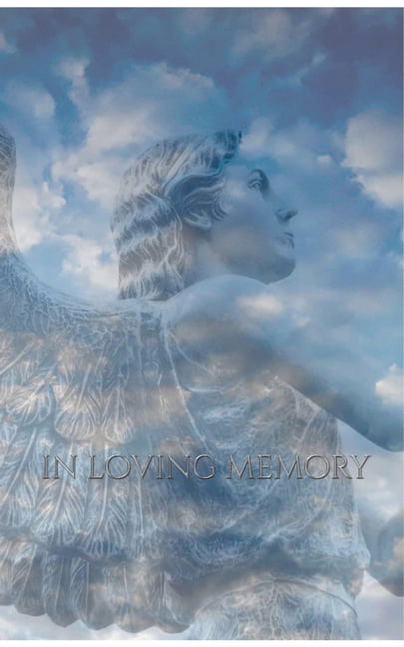 Angelic Angel celebration of Life Remembrance In loving memory Journal ...