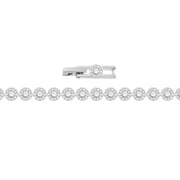 Angelic Silvertone and Crystal Bracelet