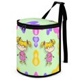 thumbnail image 1 of Angelica-Pickles Car Trash Can Waterproof Car Trash Bin Collapsible Portable Auto Garbage Bag Large Capacity Trashcan Storage Bag Multipurpose Car Organizer Hanging, 1 of 8