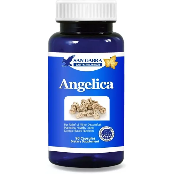 Angelica Root, Used for Hormonal Balance, Digestive Support, and Liver Detoxific