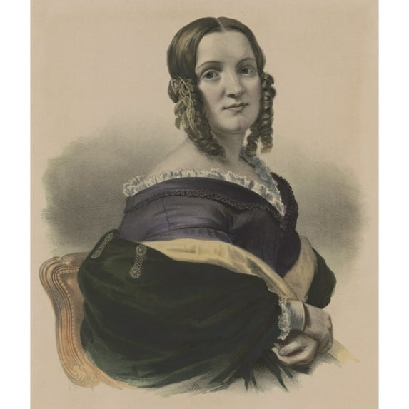 Angelica Singleton Van Buren History (24 x 36)